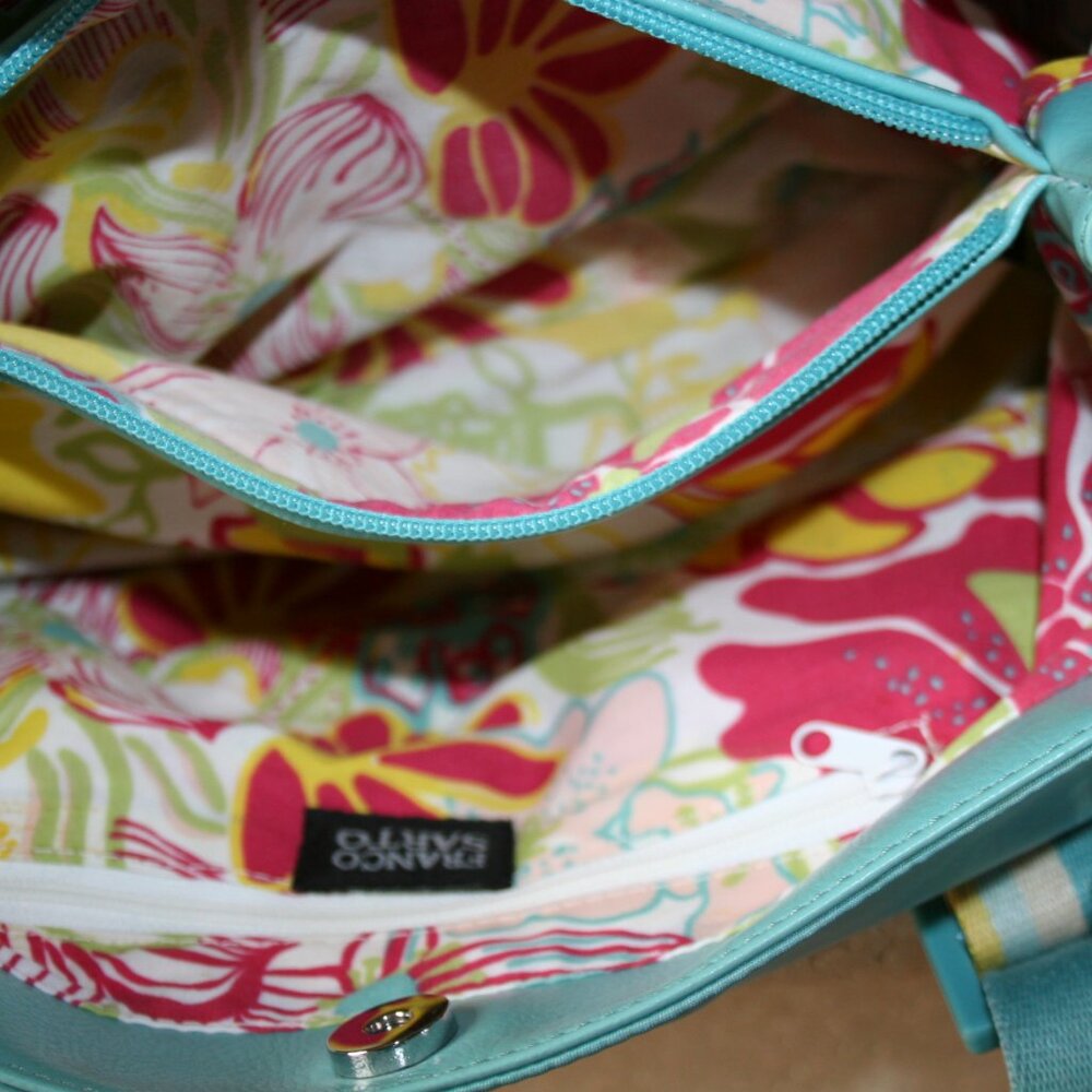 Franco Sarto Blue Nylon Bag - Picture 14 of 16